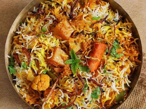 Veg biryani